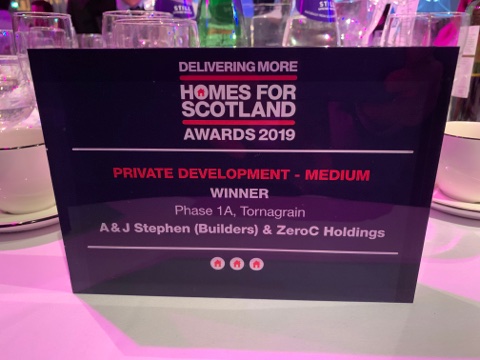 Homes for Scotland Awards 2019. Private Development - Medium - Winner