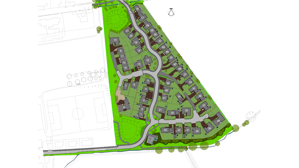 Park View Site Layout